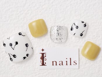 アイネイルズ 梅田店(I nails)/さくらんぼアートFOOT