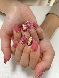 ツイードネイル