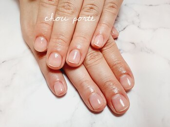 シュポルテ(chou porte)/クリアネイル