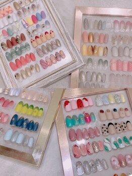 サワネイル(Sawa nail)の写真/シンプル派やがっつりアートで楽しみたい派にも◎持ち込みOKなのでお気に入りのデザインが指先に♪