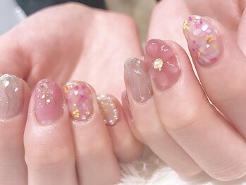 大人夢かわネイル