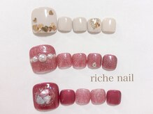リッシュネイル 新百合ヶ丘店(riche nail)/Foot定額コース