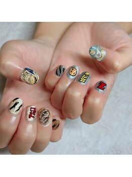 エムネイル(Ｍ)/ドラゴンボールネイル！