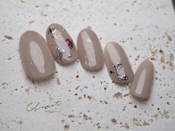 ネイルクローゼット(Nail Closet)/12月 Monthly Design