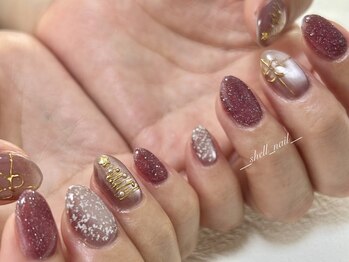 クリスマスネイル