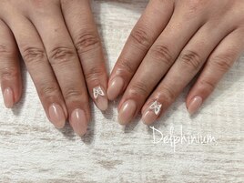 ワンポイントネイル☆