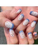 ネイルズ アメリ(Nails amelie)/カラーフレンチネイル♪