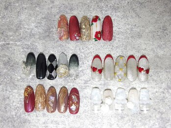 1月キャンペーンネイル