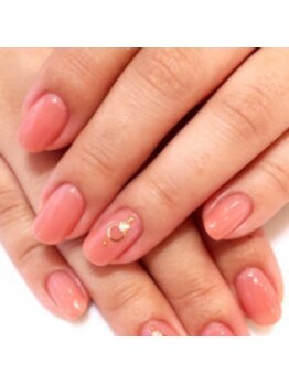 クリスタルネイル ボンベルタ橘店(CRYSTAL NAIL)/ワンカラーネイル