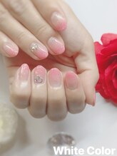 ホワイトカラー(White Color)/選べるナチュラルアート♪