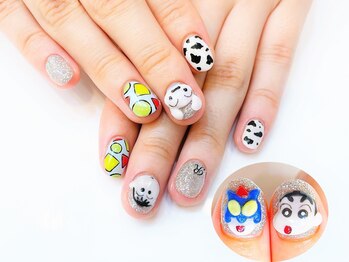 ネイルコレクション ピンク(Nail Collection Pink)/ジェル放題＋クレヨンしんちゃん