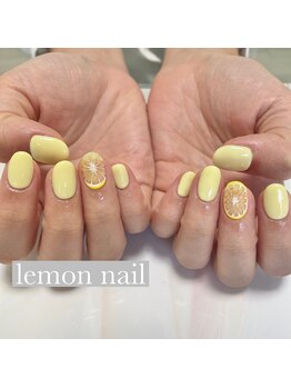 イフネイル(if nail)/◇レモンネイル◇