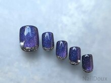ネイル ドゥ 岡山駅前店(Nail Doux)/スターギャラクシーフットネイル