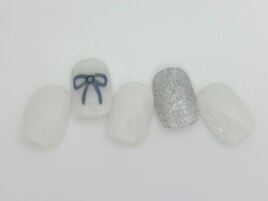 Bコース5200円ショートネイル