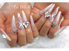 ワンホン風、冬ネイル