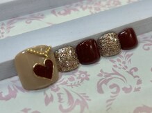 ネイルサロン ヴィヴィ(nail salon ViVi)/定額フットネイルA￥6400