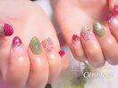 お客様ネイル★秋ネイル定額