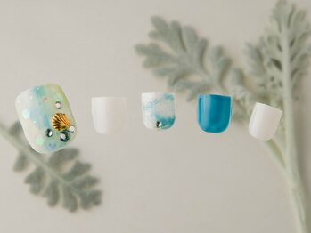 ネイルサロン ハース(Hearth)/華やかなフットネイル☆