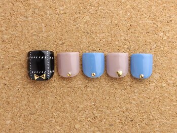 ネイルサロン ブランロール 白金店(Nail Salon Blanl'or)/FOOT ガーリー♪¥8,760