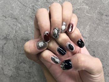 イビズ 新宿店(eviz)/ミラーネイル