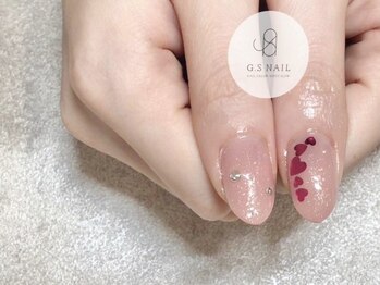 ジーエスネイル(GS NAIL)/バレンタインネイル＊