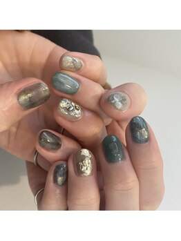 ヌア(nur.)/グリーンnuance