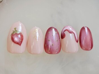 ネイルサロン フローリア(nail salon Florir)/苺ネイル