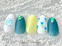 キャンアイ ドレッシー 横須賀中央店(Can i Dressy)/手書きチューリップ¥8000