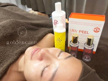 ゴールデンケア(goldencare)の写真/"韓国女優肌!"ハーブ×水光ララピールで肌本来の力を呼び覚まし、たるみ・くすみを根本改善!毛穴ケアも◎