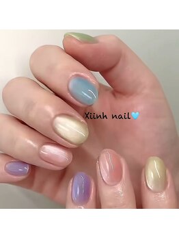 シン(XIINH)/マグネットネイル