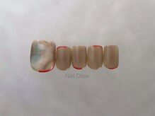 ネイル ドゥ 岡山駅前店(Nail Doux)/グレージュネイル