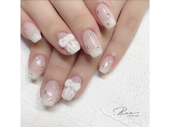 ガーリーリボンネイル