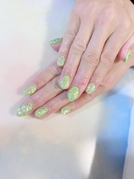 The ネイルサロン/ラメ2色