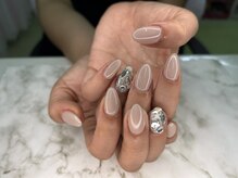 アイル ビューティーサロン(Airu Beauty Salon)/シンプルうめつくしネイル♪