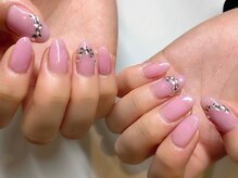 ラヴィネイル(La Vie Nail)/ワンカラー/ピンクネイル