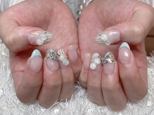 レアネイル 新宿(le'a nail)/持ち込みフレンチデザイン