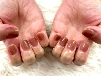 はあとねいる いわき市店の写真/ワンカラー・ラメグラ3850円★豊富なカラーで指先に彩りを♪初めての方やオフィスネイル◎