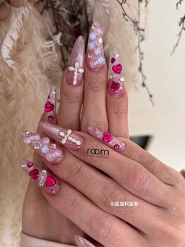 ルーム ビューティーラボラトリーズ(room beauty laboratories)/ガーリーネイル×フルオーダー