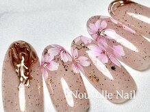 ヌーベルネイル(Nouvelle Nail)/春　桜ネイル