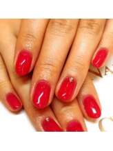 クリスタルネイル ボンベルタ橘店(CRYSTAL NAIL)/ワンカラーネイル
