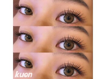 クオン アイラッシュサロン(KUON EYELASH SALON)/ダークモカ×フラットラッシュ