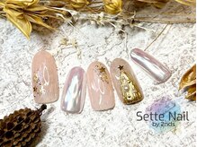 セッテネイル(Sette Nail)/X‘masキャンペーンデザイン