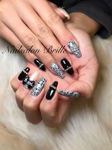 エスフィーネイルサロン ブリーユ(Esfy nailsalon Brille)/ツイードネイル