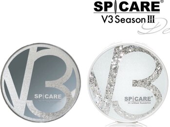 エルミュ(Elmu)/V3ファンデ（シルバー、白）