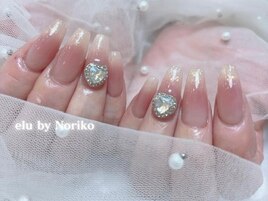 ワンホンチークネイル