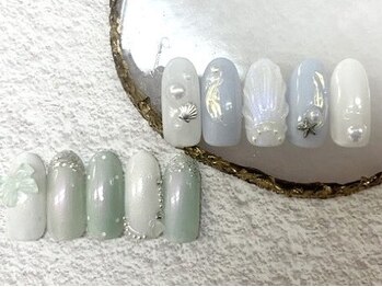 ジュエル(Jewel)の写真/ラメグラデーション¥4280！微妙な色合いもOK♪デザイン豊富＆丁寧な提案で大人気のサロン！浦和駅近★