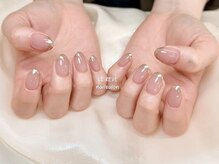 ルレーブ(LE REVE)/ミラーフレンチネイル