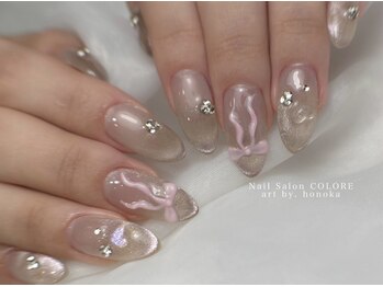 リボンネイル　担当:粥川