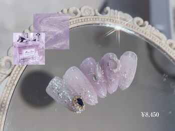 フィオナ 大久保店(Fiona)/紫ネイル定額¥8,450