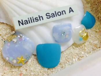 ネイリッシュサロン エー(Nailish Salon A)/夏フットネイル